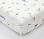 Rowan Ducks Organic Crib Fitted Sheet