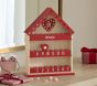 Valentine's Light-Up Wooden 3-D Countdown Calendar