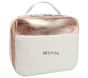 Colby Rose Gold Metallic Sherpa Cold Pack Lunch Box