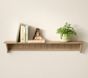 No Nails Seadrift Wood Shelf (36")