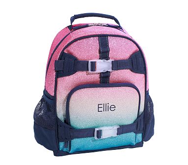 Mackenzie Rainbow Ombre Sparkle Glitter Backpacks