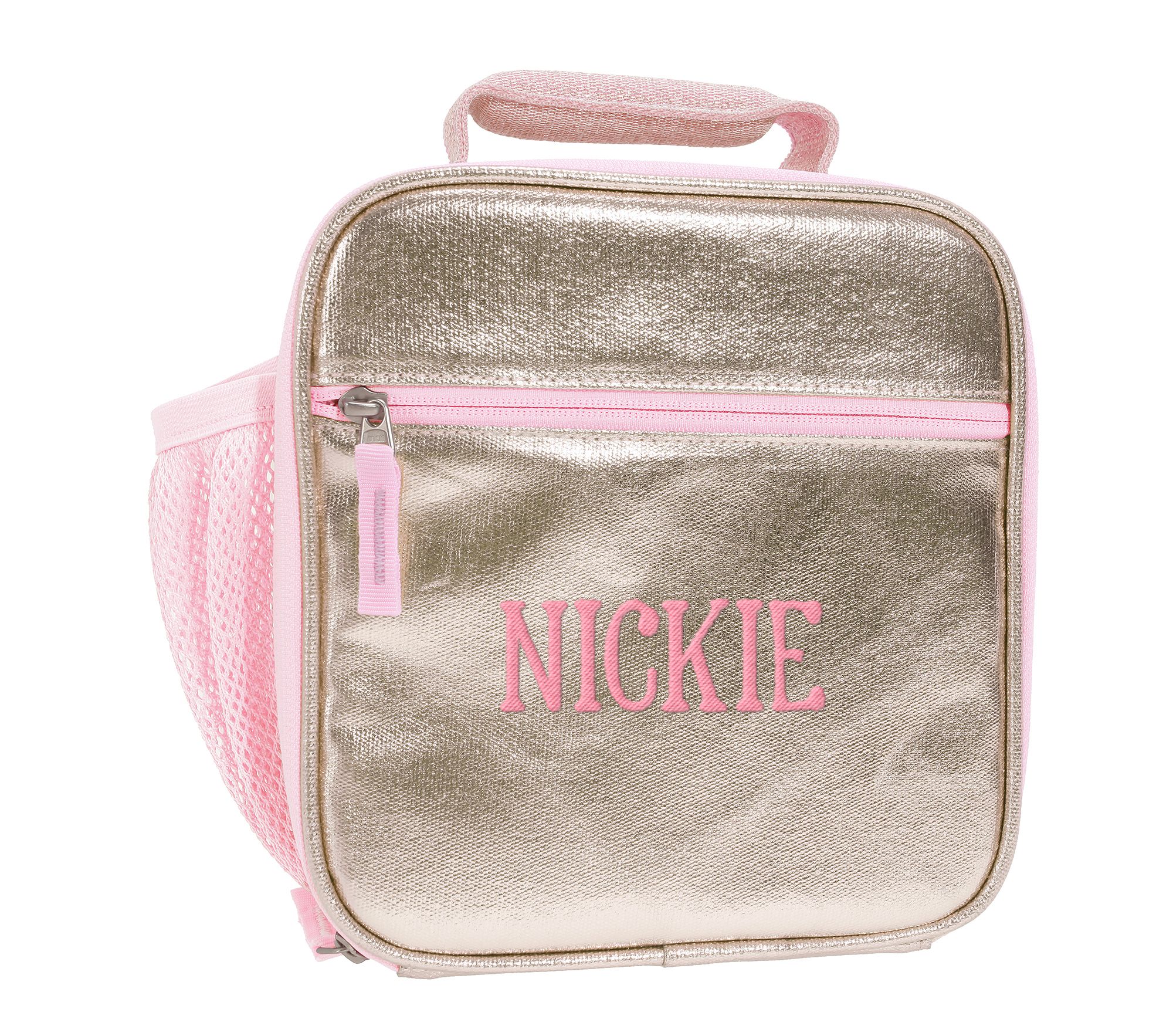 Mackenzie Metallic Gold Lunch Box