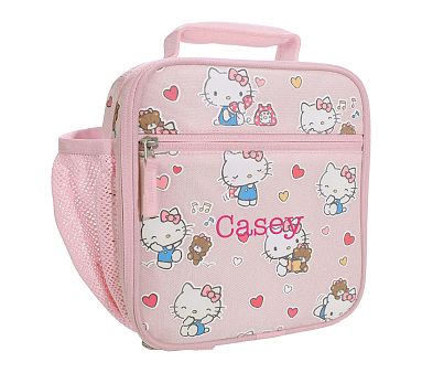Mackenzie Hello Kitty® Hearts Glow-in-the-Dark Classic Lunch Box
