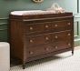Chris Loves Julia Turned Wood 6-Drawer Dresser &amp; Topper Set (56w x 19d&quot;)