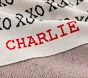 XO Personalized  Baby Blanket