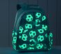 Mackenzie Aqua Soccer Glow-in-the-Dark Backpacks