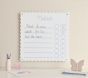 Personalized Dry Erase Daily Chore Chart (24" x 24")