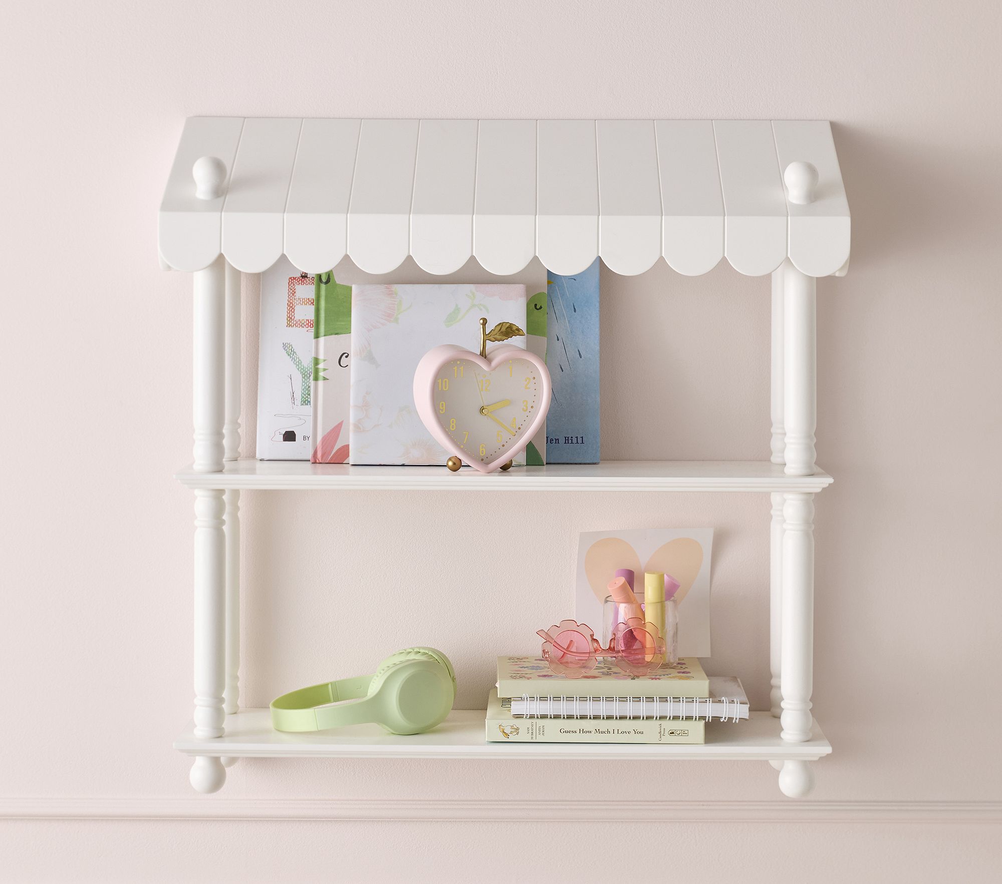 Penny Tiered Shelf with Hooks - Thumbnail 2