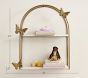 Gold Butterfly Tiered Shelf