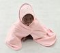 Super Soft Organic Cotton Crochet Bunny Baby Hooded Towel
