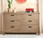 Emery 6-Drawer Dresser (56w x 19d&quot;)