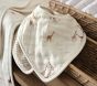 Goldie Giraffe Organic Muslin Bib, Set of 3