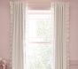 Evelyn Ruffle Trim Blackout Curtain
