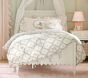 Riley Sheehey Scallop Organic Duvet Cover &amp; Shams