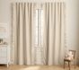 Evelyn Ruffle Trim Blackout Curtain
