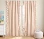 Evelyn Ruffle Trim Blackout Curtain