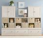 Cameron 3-Cubby Wall Storage System with Cabinets