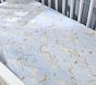 Chris Loves Julia Celestial Unicorn Organic Crib Fitted Sheet
