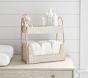 Open Box: Quinn Tiered Stacked Organizer - White Washed