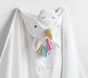 Unicorn Plush Kid Hooded Towel