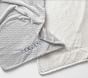 Cable Knit Chamois Baby Blanket