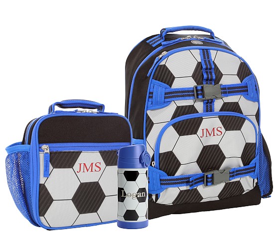 3D Soccer Mackenzie Backpack & Lunch Bundle, Set Of 3