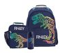 Mackenzie T. Rex Blueprint Glow-in-the-Dark Backpack &amp; Lunch Bundle, Set of 3
