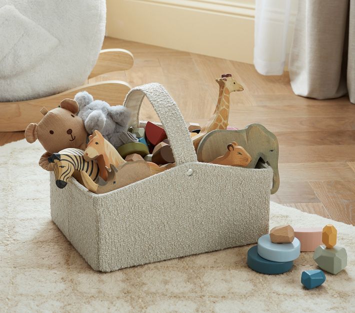 Boucle Nursery Storage Organizer | Pottery Barn Kids