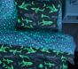 Shark Bones Glow-in-the-Dark Comforter &amp; Shams