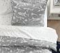 Shark Bones Glow-in-the-Dark Comforter &amp; Shams