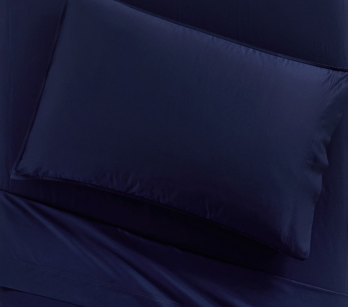 Organic Super Soft Sheet Set, Full, Peacoat