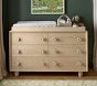 west elm x pbk Vivienne 6-Drawer Nursery Dresser &amp; Topper Set (56w x 18d&quot;)