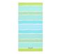 Tie-Dye Stripe Beach Towel UPF 50+