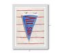 Jordan Connelly All Star Flag Framed Wall Art (24 " x 19")