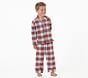 Morgan Plaid Flannel Kid Pajama Set