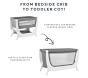 BEABA by Shnuggle Air Bedside Sleeper Bassinet-to-Crib Conversion Kit Only