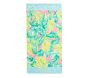 Lilly Pulitzer Local Flavor Kid Beach Towel UPF 50+