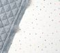 Multi Triangles Muslin Crib Fitted Sheet