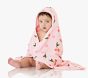 Cherry Reversible Baby Beach Hooded Towel UPF 50+