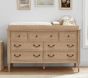 Blythe 7-Drawer Dresser &amp; Topper Set (56w x 19d")