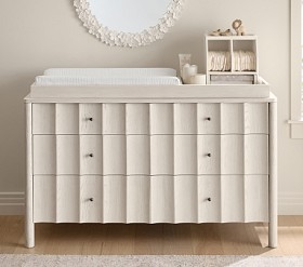 Scalloped 6-Drawer Dresser & Topper Set | Pottery Barn Kids Scalloped 6-Drawer Dresser & Topper Set | Pottery Barn Kids