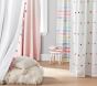 Bright Pom-Pom Cotton Blackout Curtain