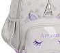 Mackenzie Critter Gray Unicorn Backpack