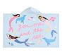 Mermaid Kid Beach Hooded Towel UPF 50+