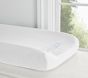 Personalized Solid White Muslin Changing Pad Cover