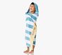 Rugby Stripe Submarine Beach Hooded Towel UPF 50+