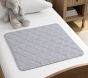 Oxford Stripe Waterproof Toddler Bed Pad