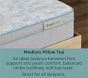 BeautySleep by Beautyrest® Medium Pillow Top Mattress (15"h)