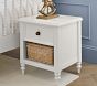 Chris Loves Julia Turned Wood Nightstand (20")