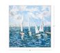 Jordan Connelly Sailing Waters Framed Wall Art (31")